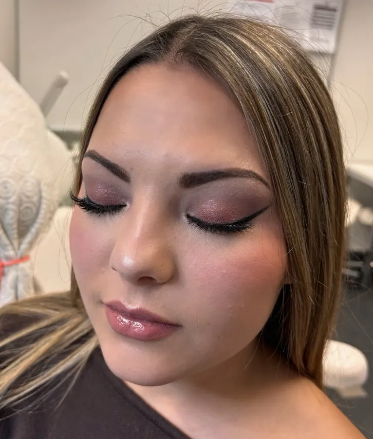 Make-up-Look aus der Ausbildung